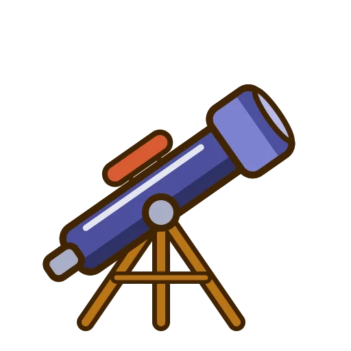 Sticker Teleskop